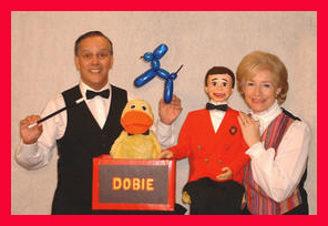 Mississippi Birthday Party with Baluni the Magician, Ventriloquist Laurie, and Eddie or Dobie Duck